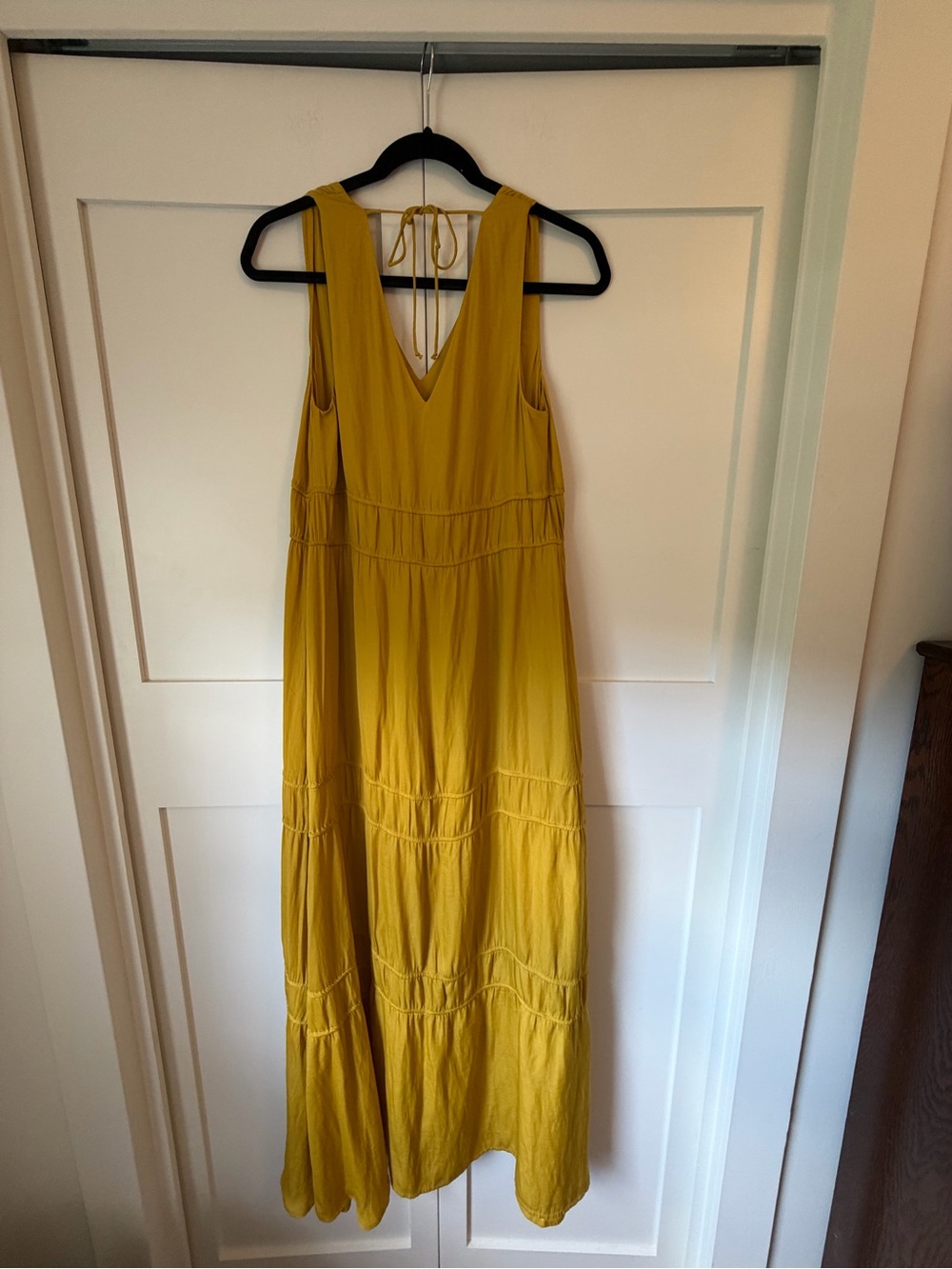Dolan Left Coast Collection Mustard Maxi Dress XS | Anthropologie - Picture 2 of 5